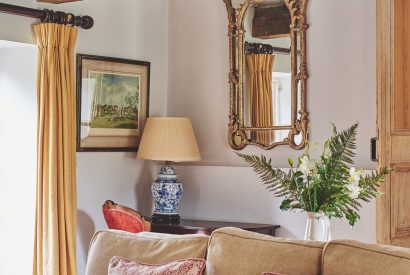 The living room at Tennyson House, Cotswolds