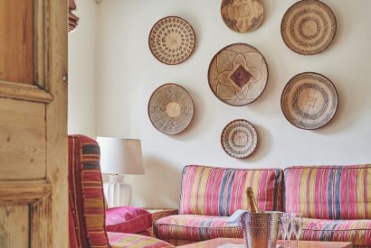 The living room at Tennyson House, Cotswolds