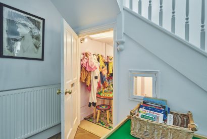 The dressing up closet at Tennyson House, Cotswolds