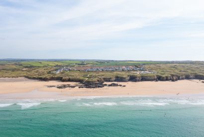 The beach near to Woolf, Cornwall