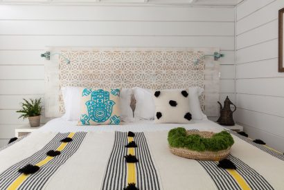 A bedroom at Gwithian, Cornwall