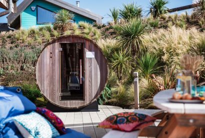The sauna at Gwithian, Cornwall