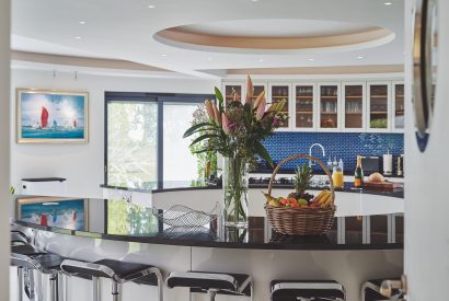 The kitchen at The Crewhouse, Hampshire