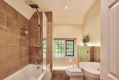 A bathroom at The Round, Devon