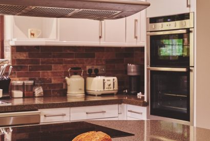 The kitchen at The Round, Devon