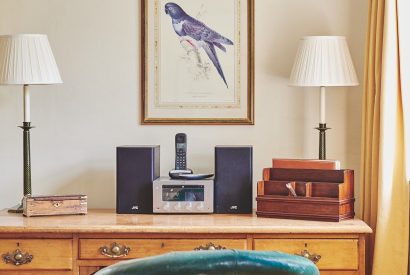 A desk at Donne Cottage, Cotswolds