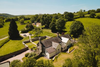 The exterior of Holwell Farmhouse, Devon