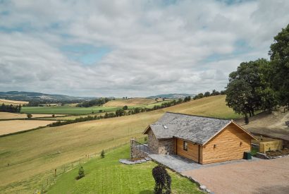 Panoramic views at Upper Tumble Cottage, Shropshire Hills