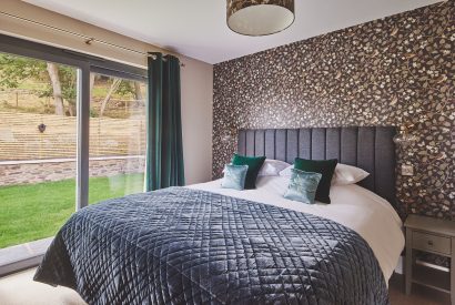 A bedroom at Upper Tumble Cottage, Shropshire Hills