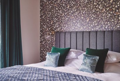 A bedroom at Upper Tumble Cottage, Shropshire Hills