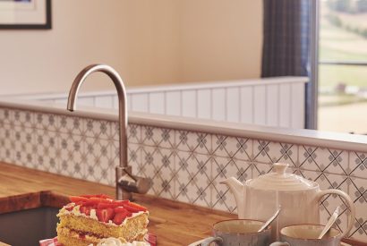 The kitchen at Upper Tumble Cottage, Shropshire Hills