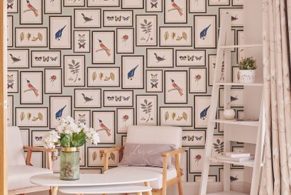 A bedroom at Upper Tumble Cottage, Shropshire Hills