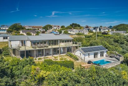 The exterior of Beach View, Pembrokeshire