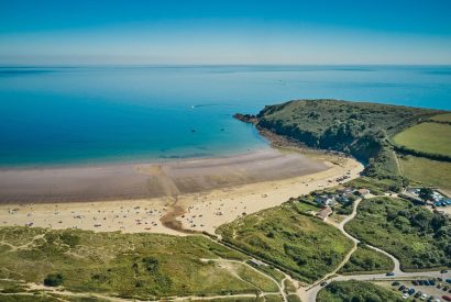 The beach at Beach View, Pembrokeshire