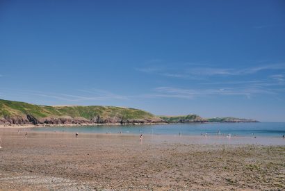 The beach at Beach View, Pembrokeshire