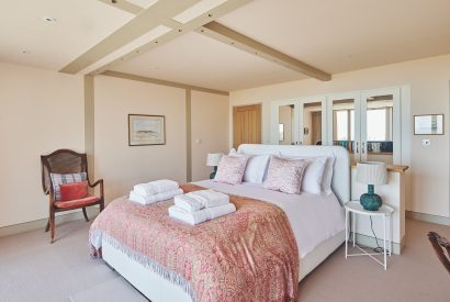 A bedroom at Beach View, Pembrokeshire