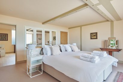 A bedroom at Beach View, Pembrokeshire