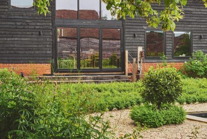 The exterior of Farmstay Retreat, Hampshire