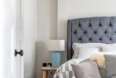 A bedroom at The Bay at Beadnell, Northumberland