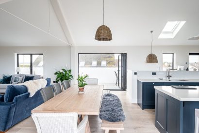 The living space at The Bay at Beadnell, Northumberland