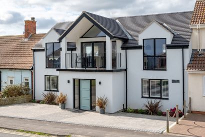 The exterior of The Bay at Beadnell, Northumberland