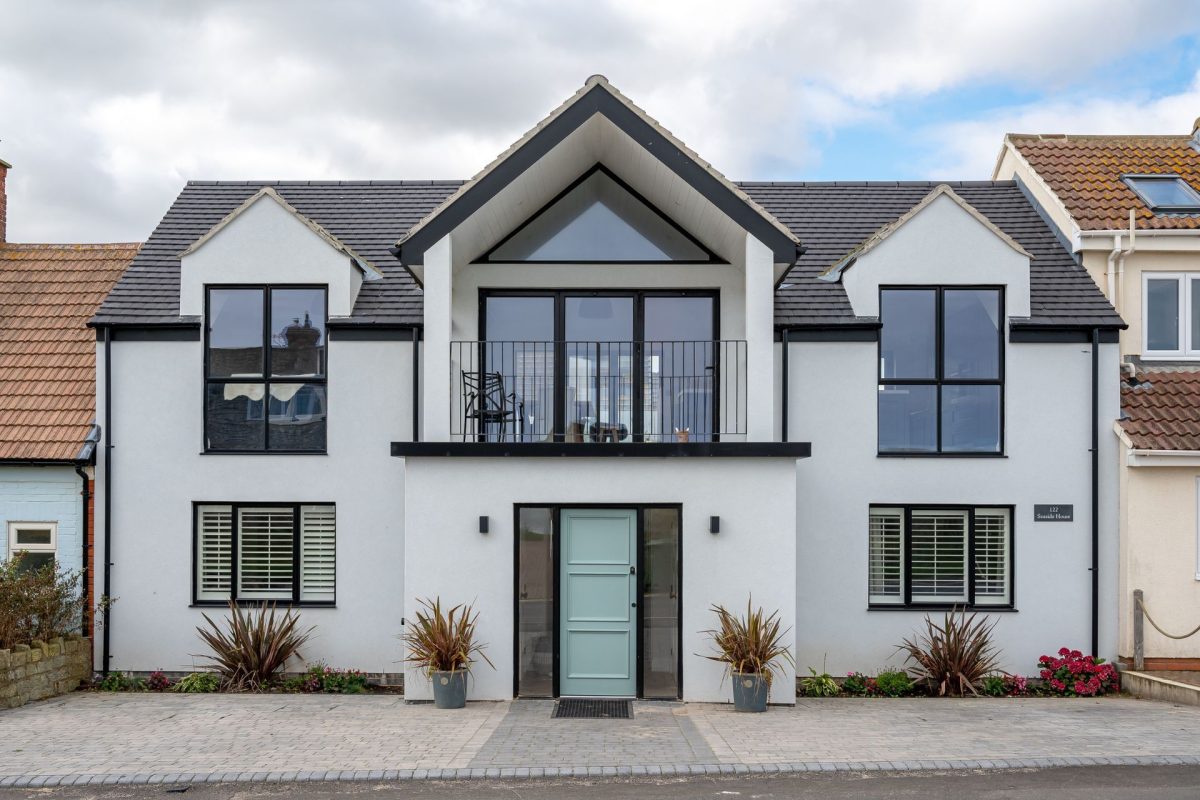 The exterior of The Bay at Beadnell, Northumberland