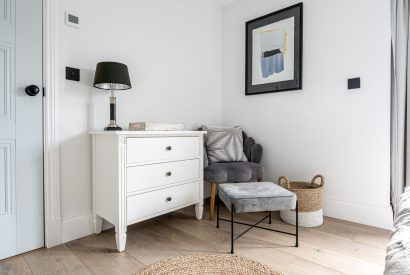 A bedroom at The Bay at Beadnell, Northumberland