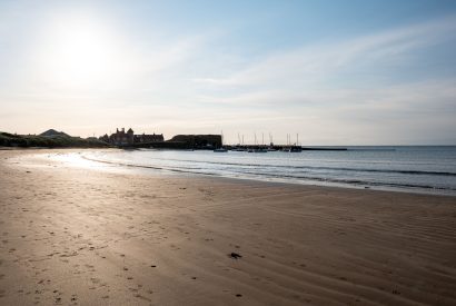 The beach at Sandy Toes, Northumberland