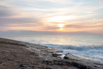The beach near to Sandy Toes, Northumberland