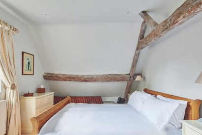 A double bedroom at Withington Grange, Cotswolds