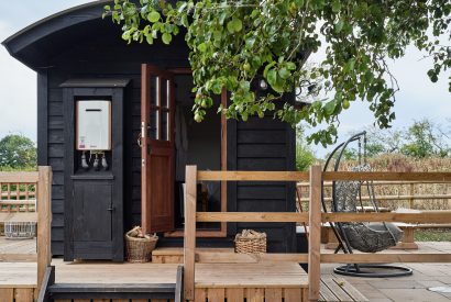 The exterior of The Hangout Hut, Worcestershire 