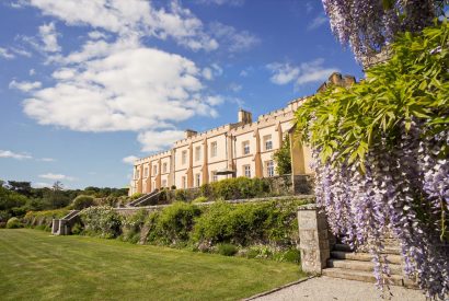 The exterior at Cornish Castle, Cornwall