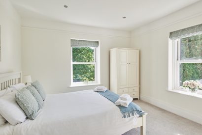 A double bedroom at Oakfield, Somerset