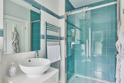 A bathroom at Oakfield, Somerset