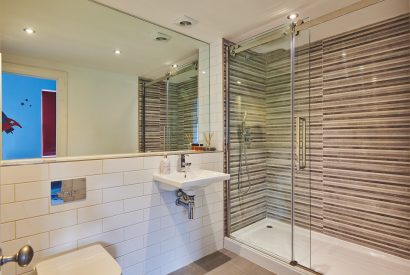 A bathroom at Oakfield, Somerset