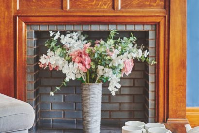 The fire place at Oakfield, Somerset