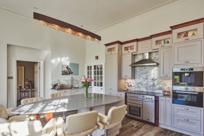 The kitchen at Roupel Hall, Devon