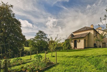 The gardens at Roupel East Wing, Devon
