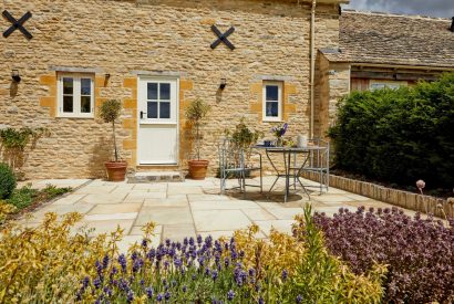 The exterior of Haymaker Barn, Cotswolds