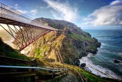Tintagel bridge near to Millook View Farmhouse, Cornwall