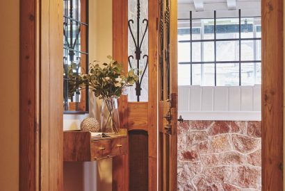 The entrance hall at The Old Vicarage, Lake District