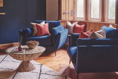 The living room at The Old Vicarage, Lake District