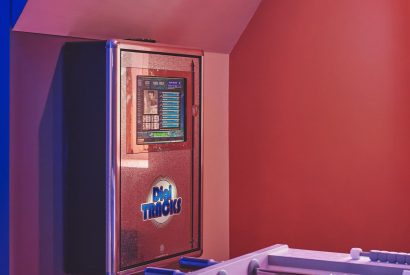 The games room at The Old Vicarage, Lake District