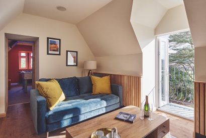 A living room at The Old Vicarage, Lake District
