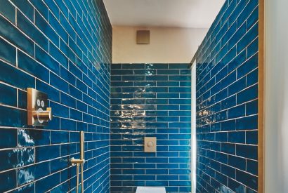 A bathroom at The Old Vicarage, Lake District