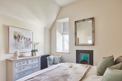 A double bedroom at The Old Vicarage, Lake District