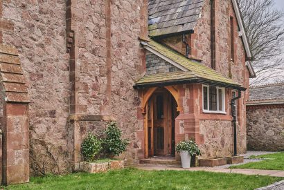 The exterior of The Old Vicarage, Lake District