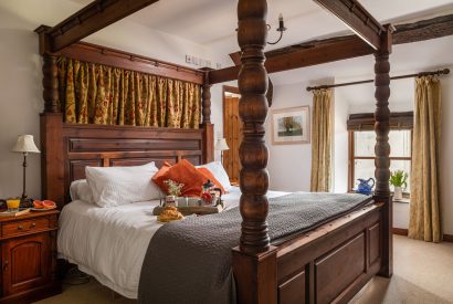 A double bedroom at Partridge House, Devon