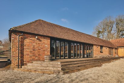 A exterior of Jersey Barn, Chiltern Hills