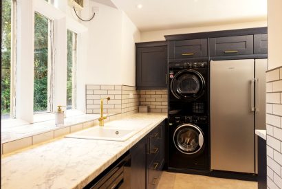 The kitchen at Windermere Retreat, Cumbria
